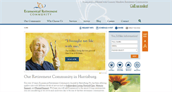 Desktop Screenshot of ecumenicalretirement.org